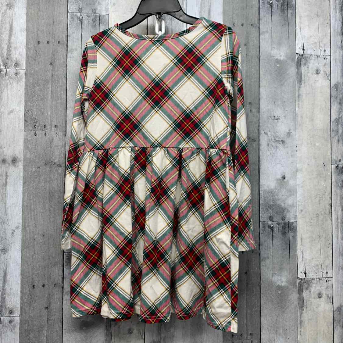 Size 12 Green/Red Carter's LS Dress