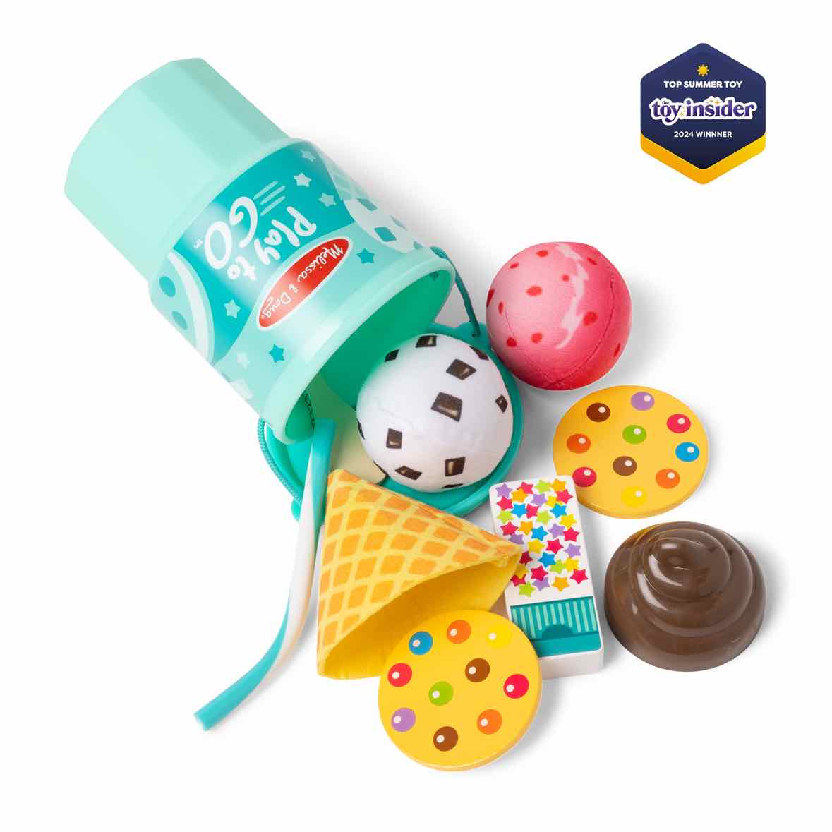 Melissa & Doug Play to Go - Ice Cream Play Set