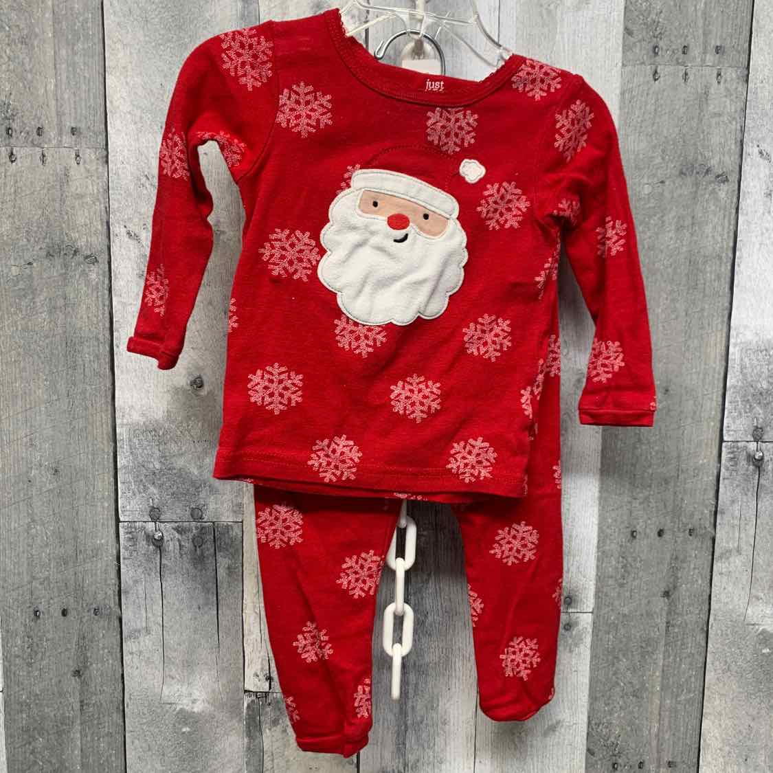 Size 18 Months Red Graphic Just One You 2pc PJs