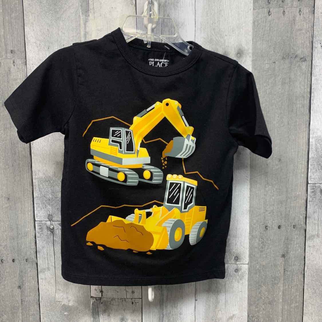 Size 3T Black Graphic Children's Place T Shirt