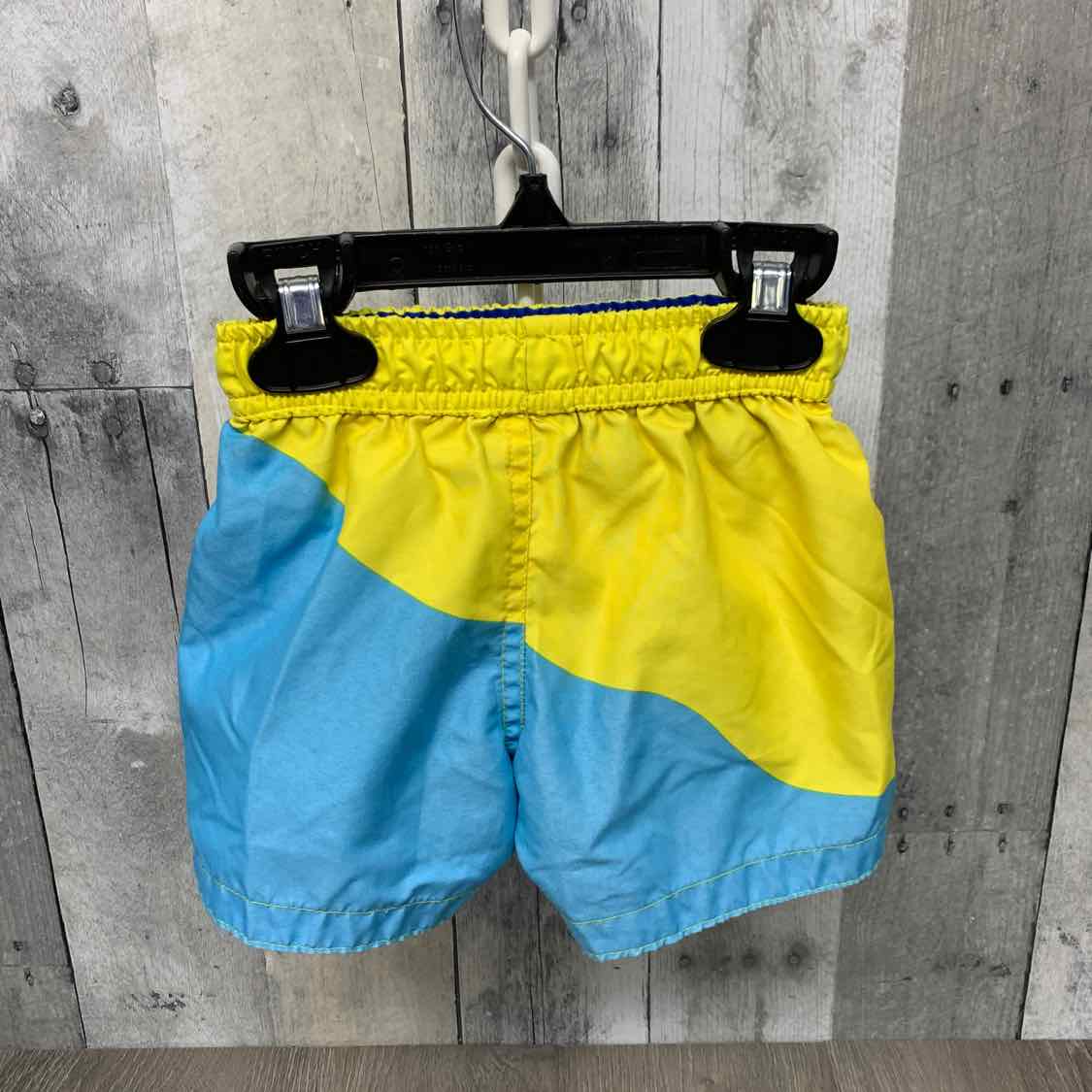 Size 12 Months Yellow/Blue Nickelodeon Swim Trunks
