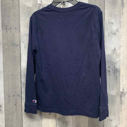 Size Large Navy Champion Long Sleeve Shirt