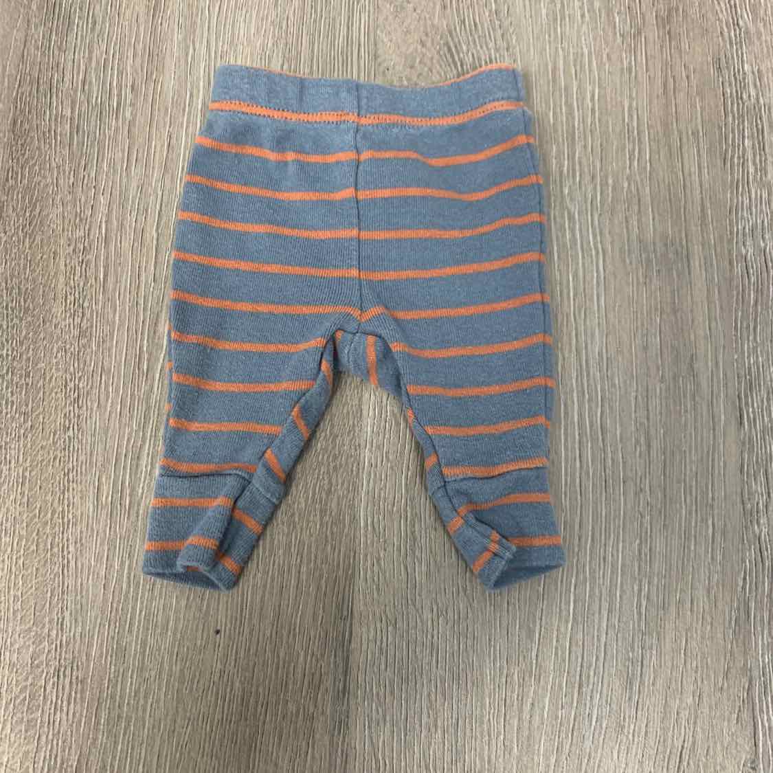 Size Preemie Blue/Brown Carter's Pants