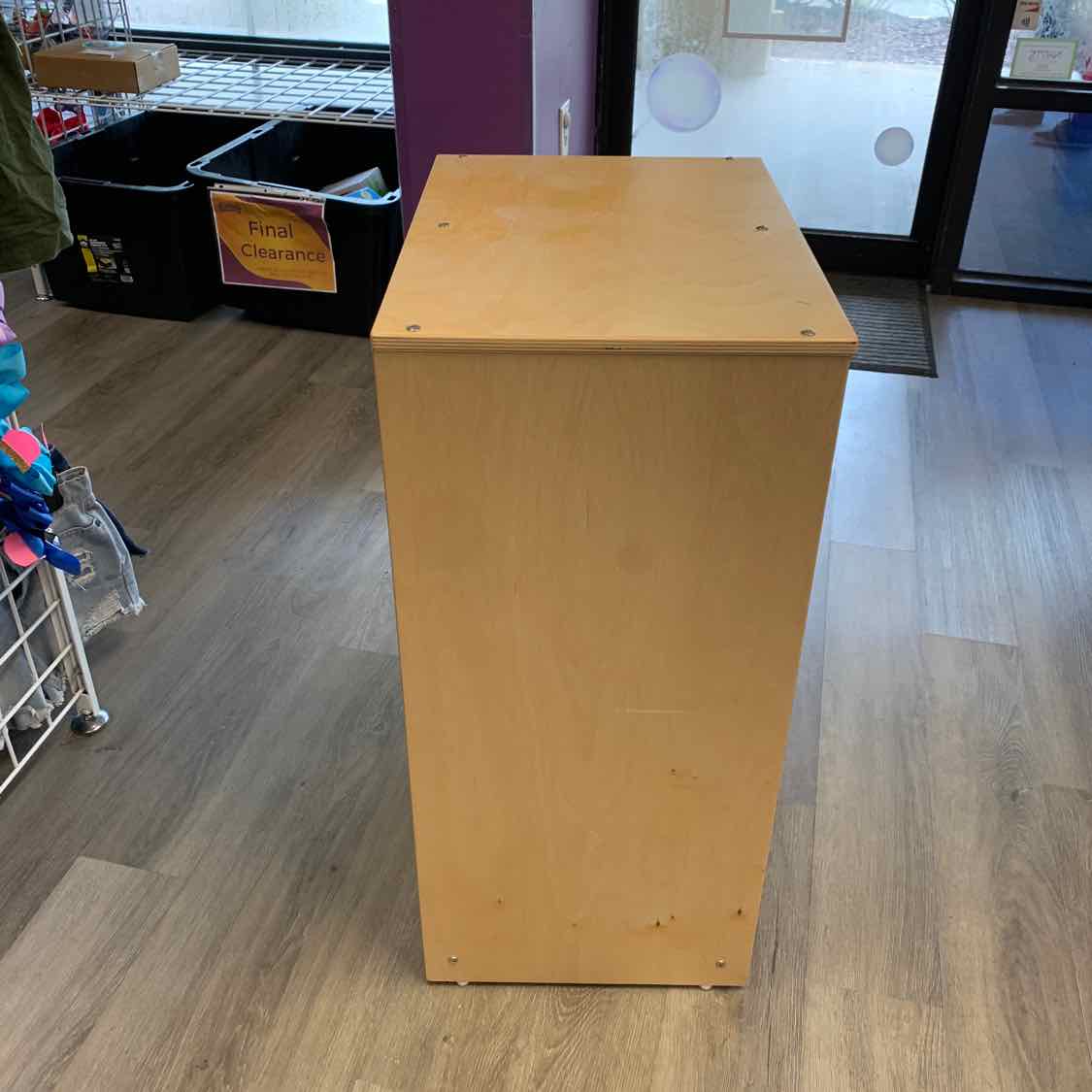 Name Brand Natural Wood Bookshelf