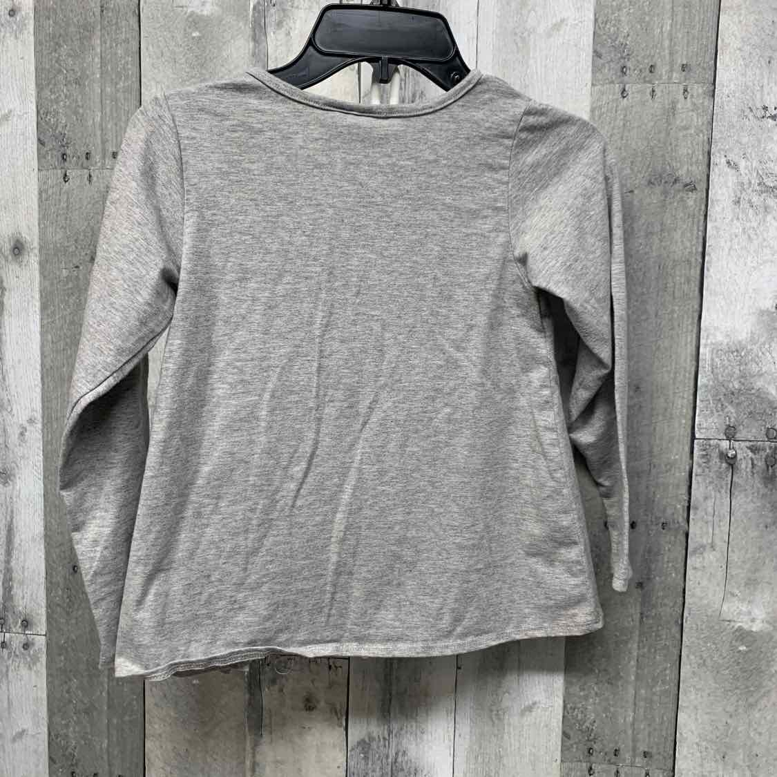 Size 7 Gray/Red B Brand Long Sleeve Shirt