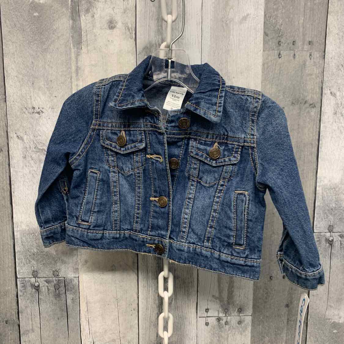 Size 12 Months Denim Carter's Light Jacket