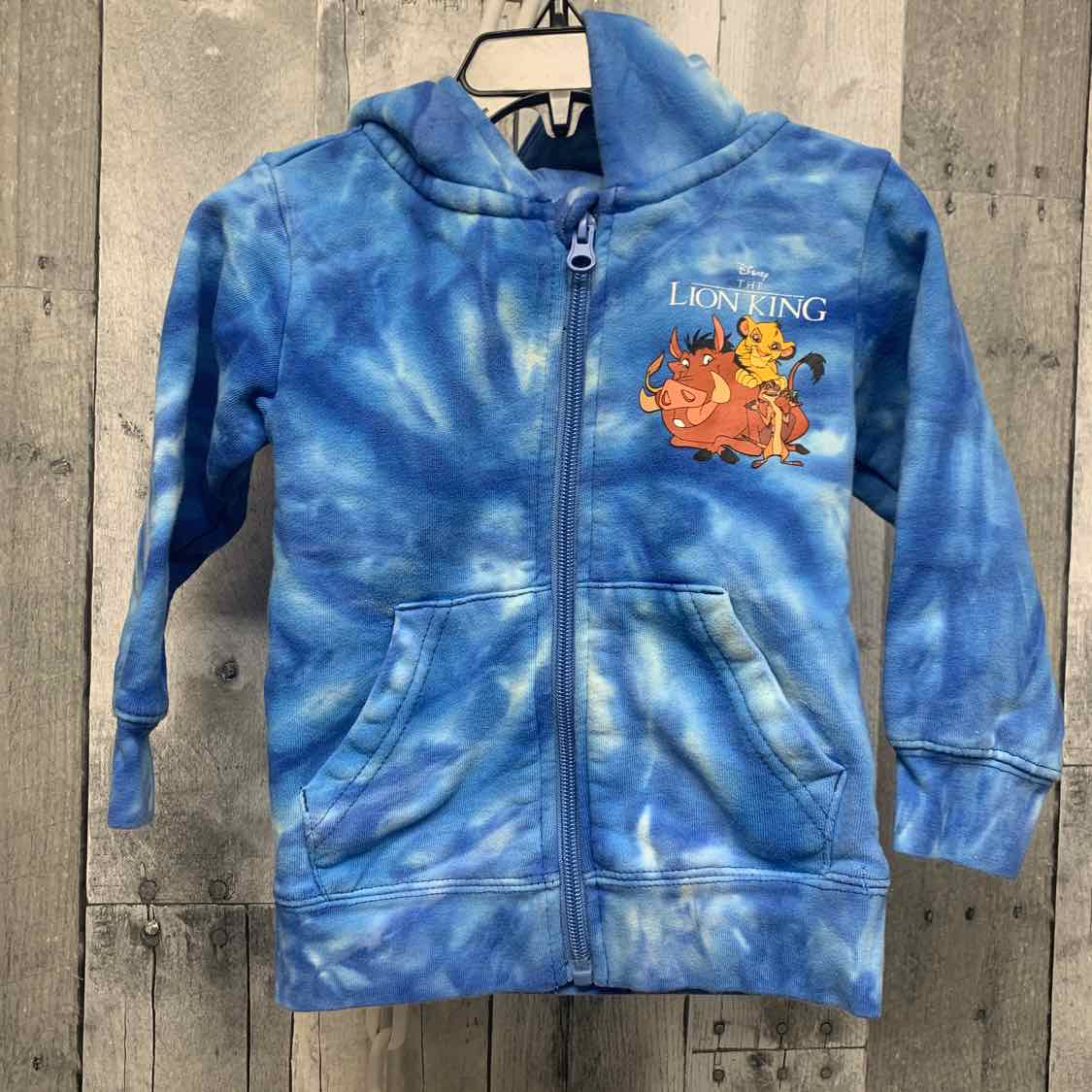 Size 2T Blue/Brown Disney Store Light Jacket