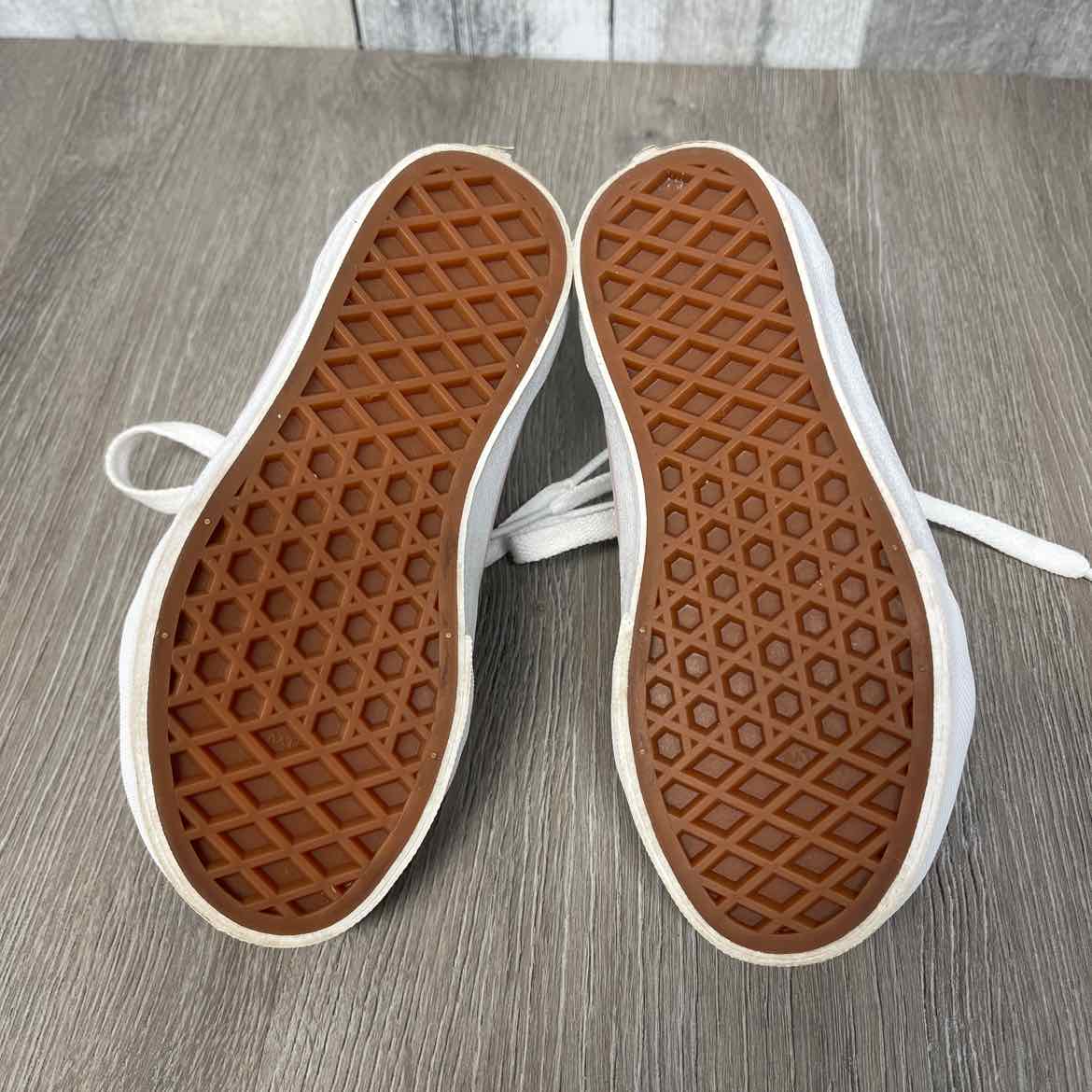 Size 11 Pink/White Vans Sneakers