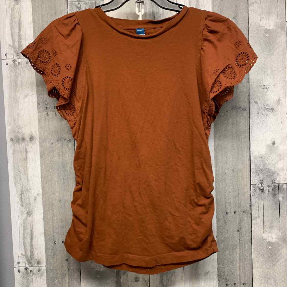Size M Brown Old Navy Short Sleeve Top