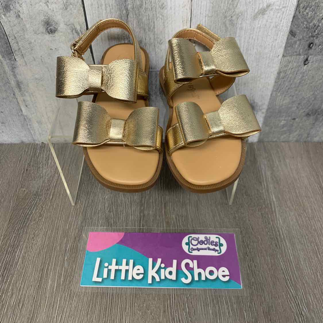 Size 8 Gold Cat & Jack Sandals