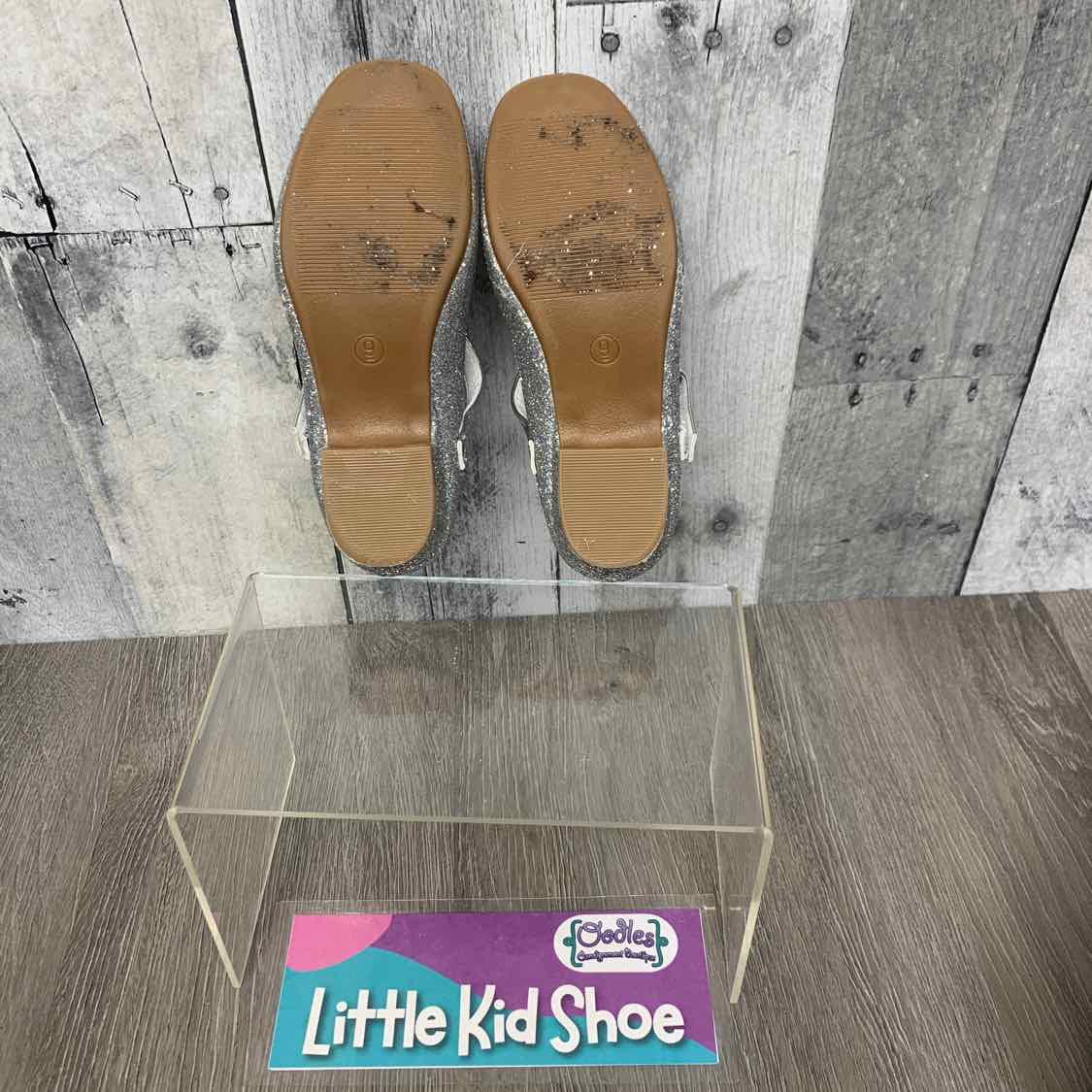 Size 9 Silver B Brand Dress Shoes