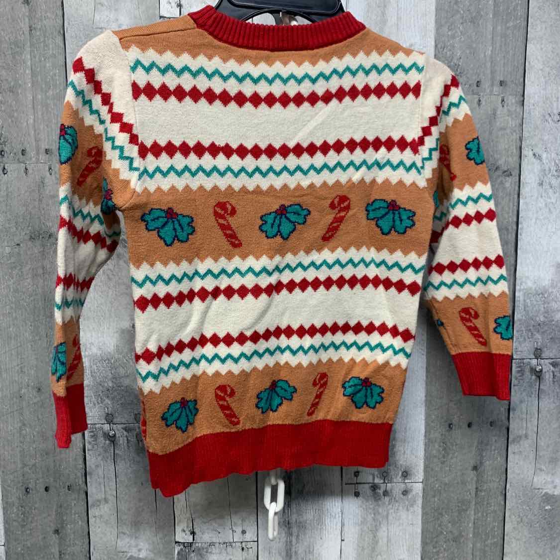 Size 5T Brown/Red Disney Sweater