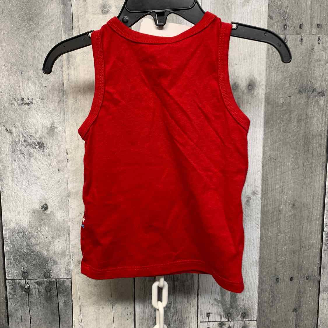 Size 12 Months Red/White/Blue Holiday Brands Tank Top