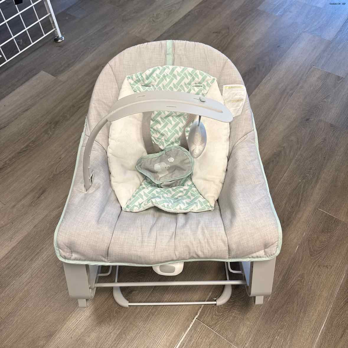 Ingenuity Gray/Teal Rocker