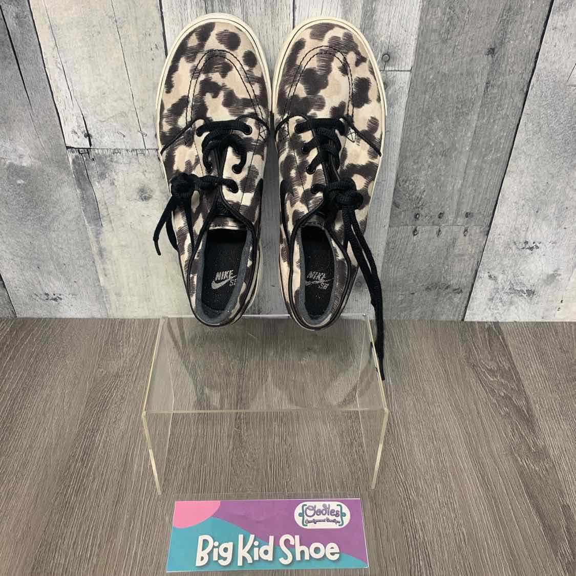 Size 3 Tan Animal Print Sport Brand Sneakers