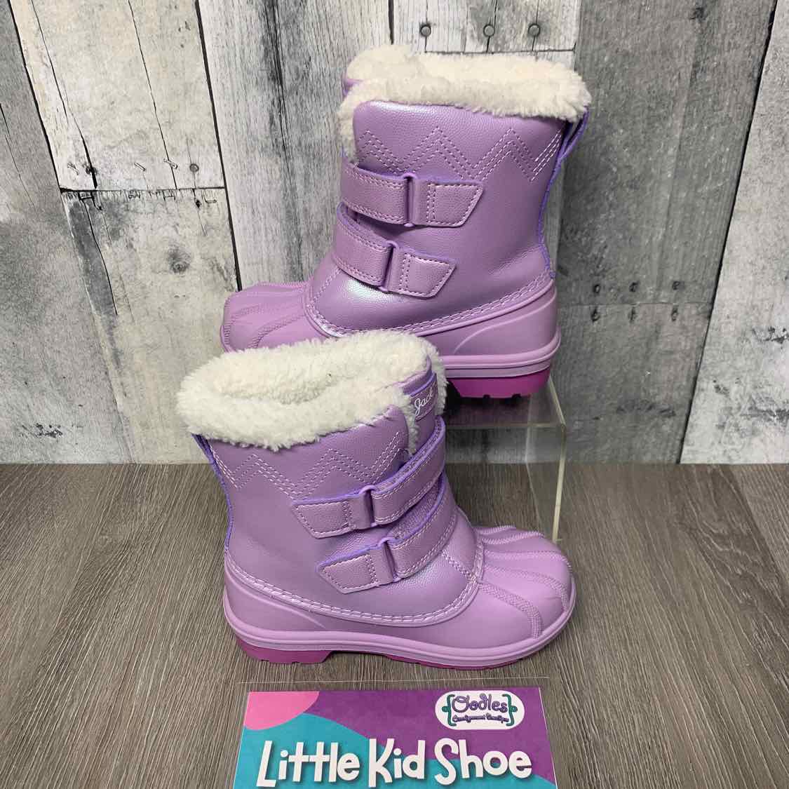 Size 10 Purple Cat & Jack Snow Boots