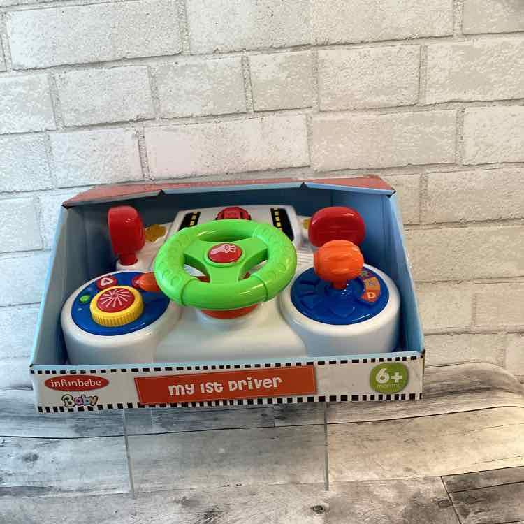 Generic White/Red Interactive Baby Toy
