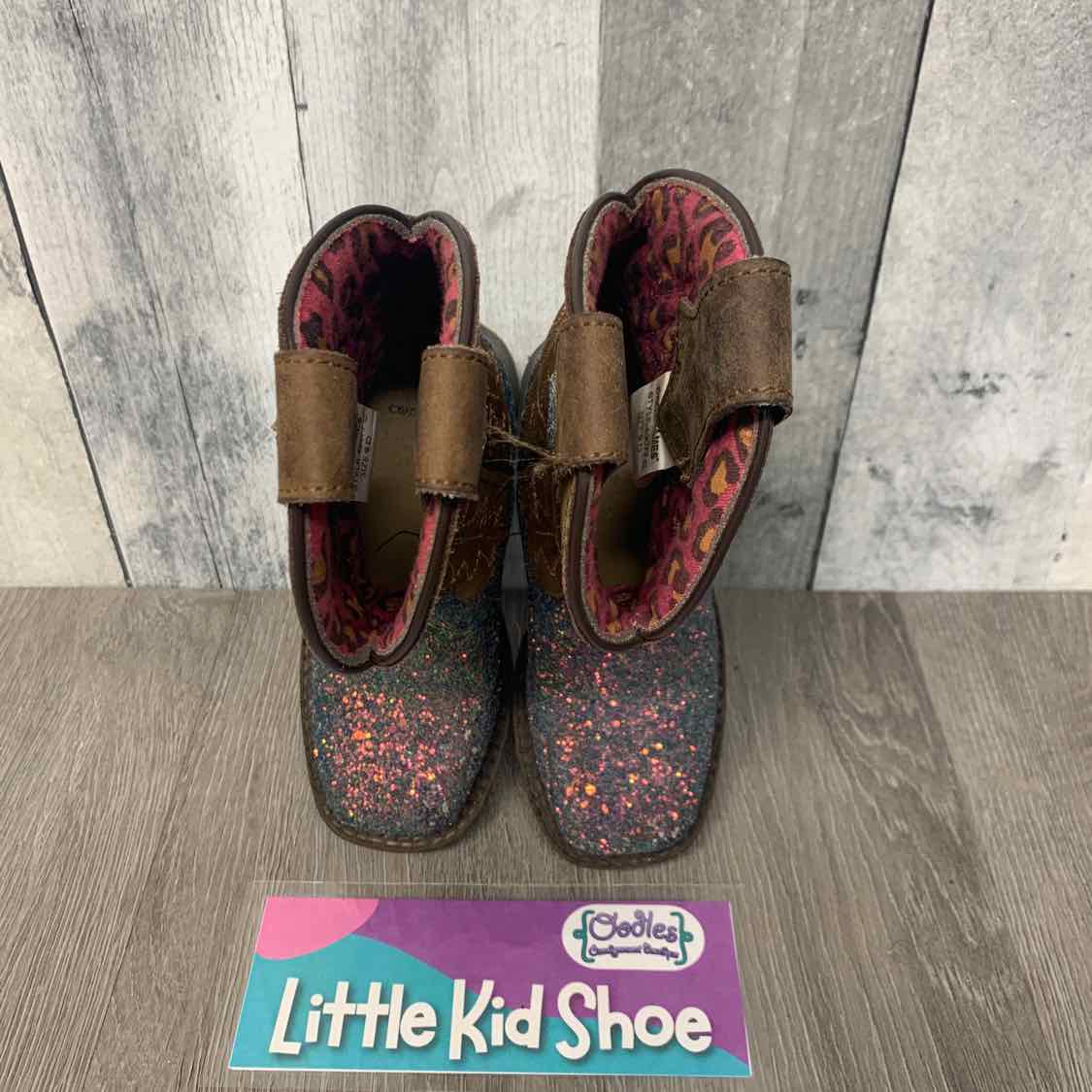 Size 9 Brown/Blue Name Brand Boots