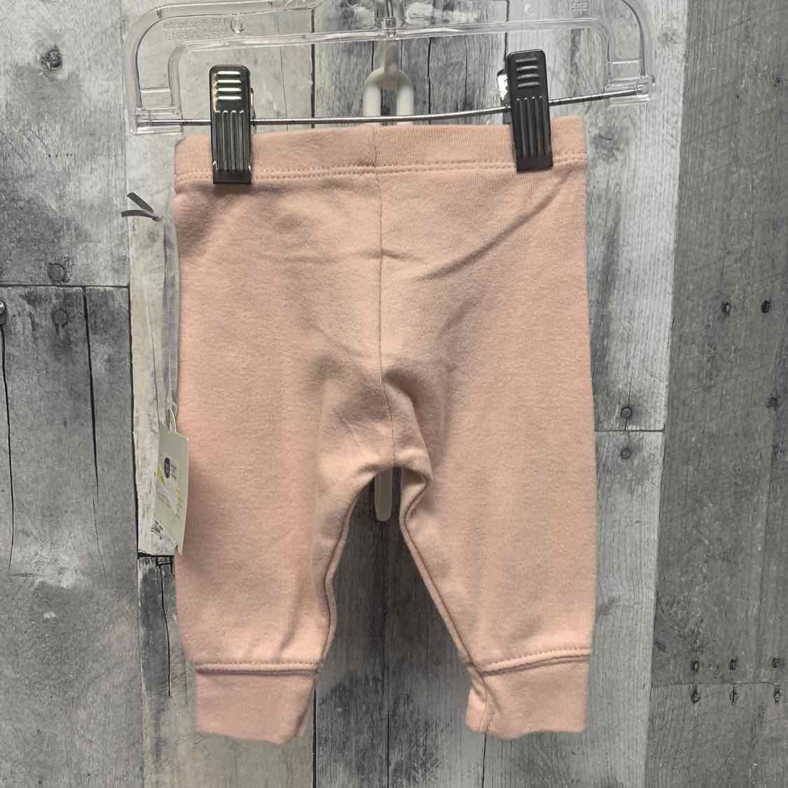 Size Newborn Pink Cloud Island Leggings