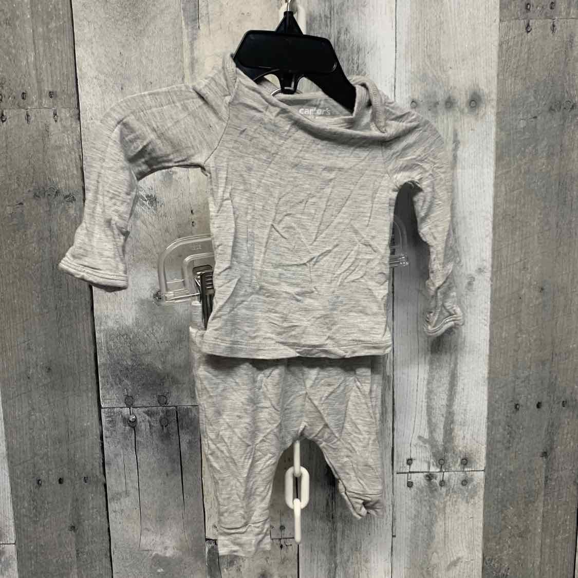 Size Newborn Gray Just One You Shirt/Pants