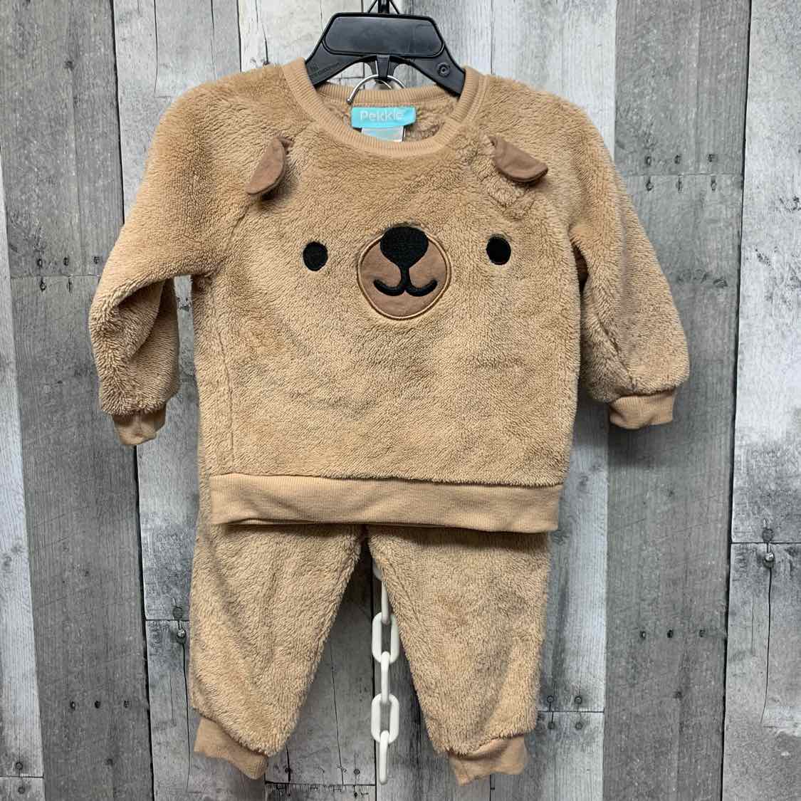Size 12 Months Light Brown B Brand Shirt/Pants