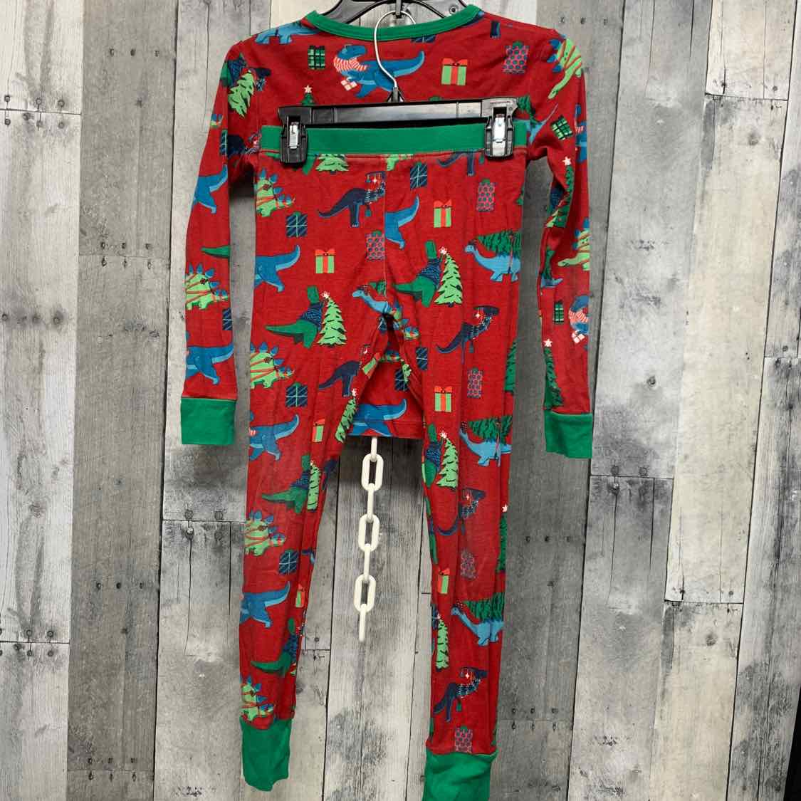 Size 8 Red/Green Holiday Brands 2pc PJs