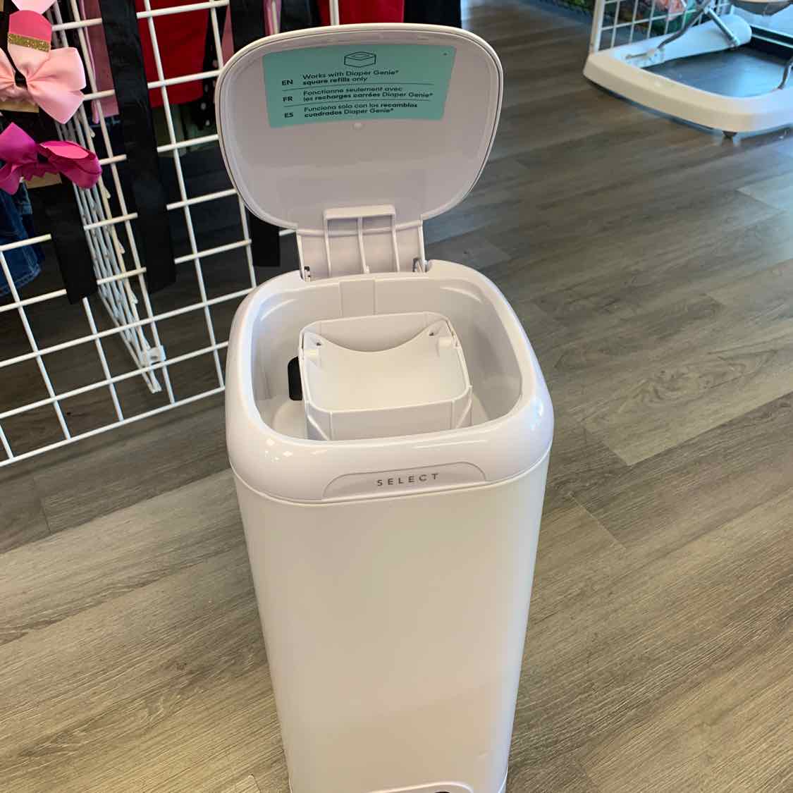 Diaper Genie White Diaper Disposal