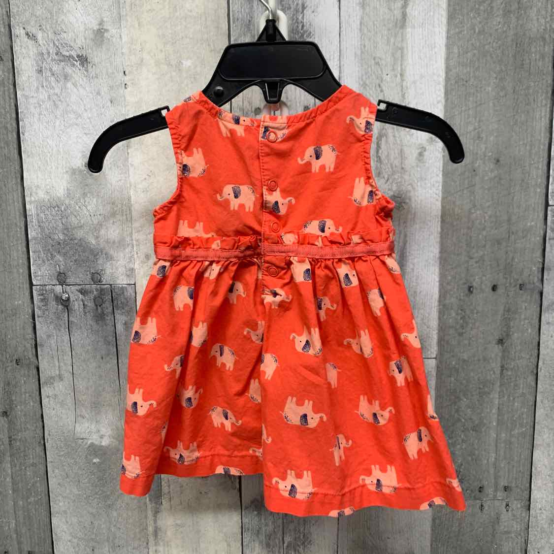 Size 3 Months Pink Print Just One You Dress