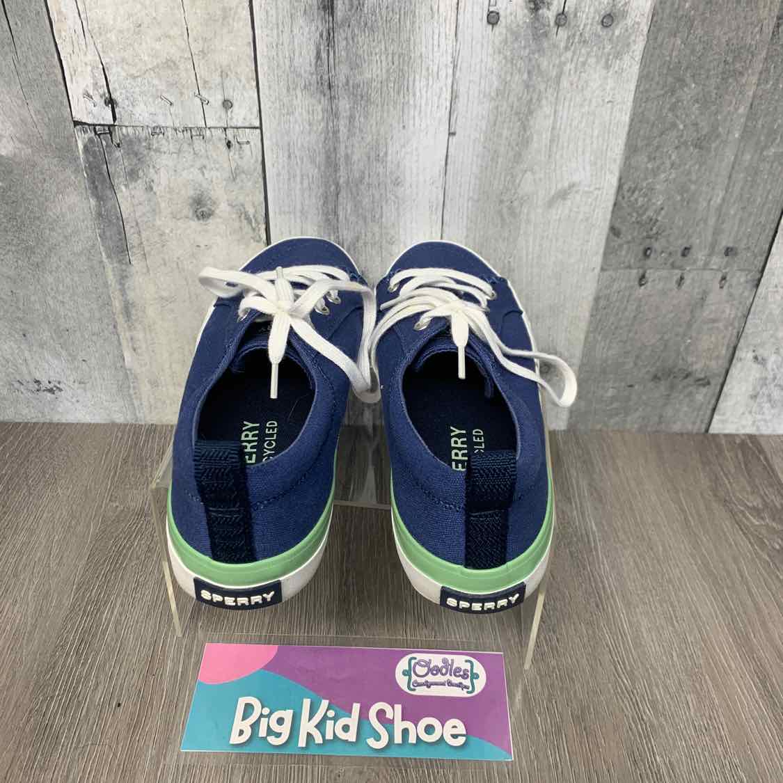 Size 6.5 Blue Sperry Sneakers