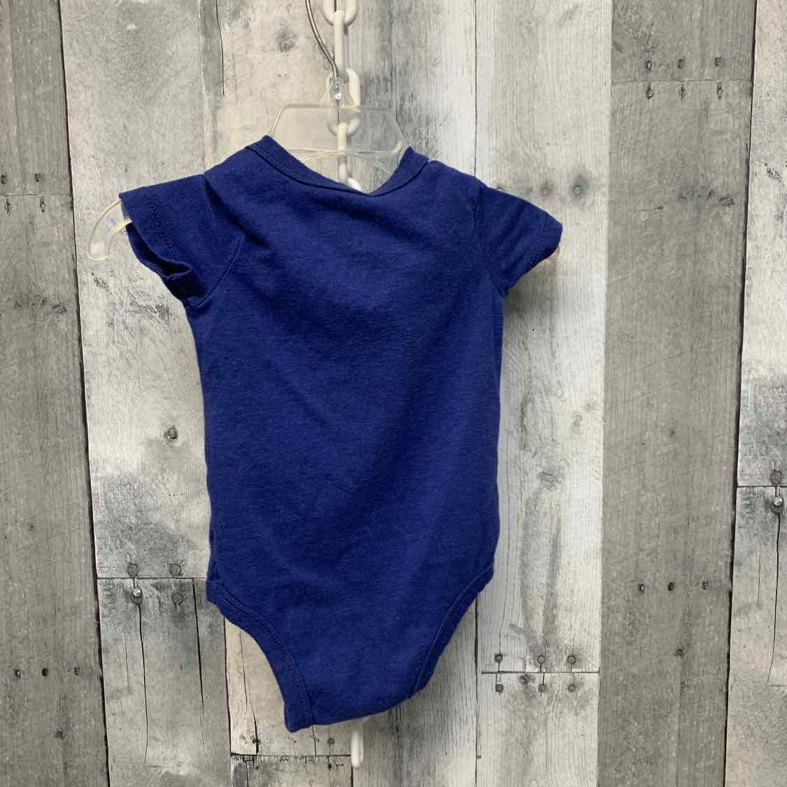 Size 3-6 Months Blue Graphic B Brand Bodysuit