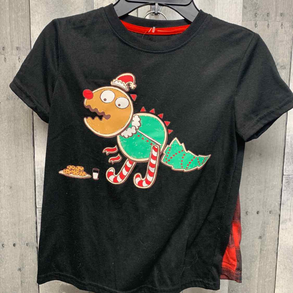 Size 6/7 Black/Red Cat & Jack 2pc PJs