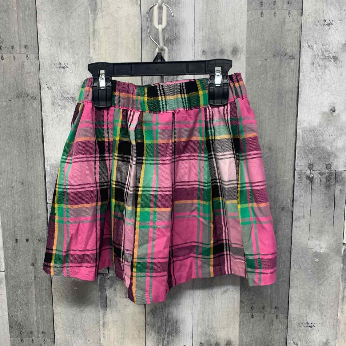Size 12/14 Pink/Green Justice Skirt - Athletic