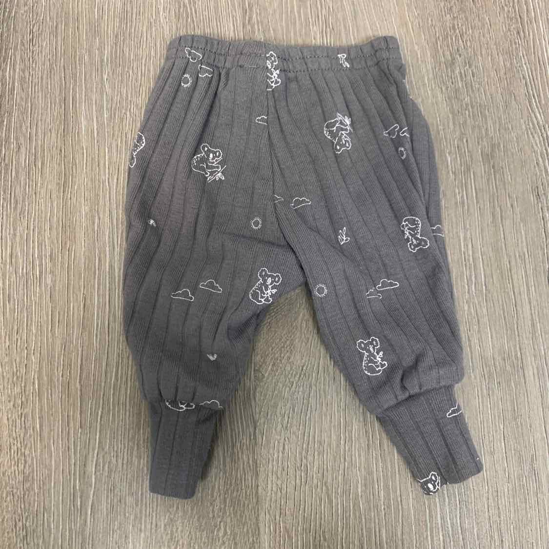 Size Preemie Gray Print Child of Mine Pants