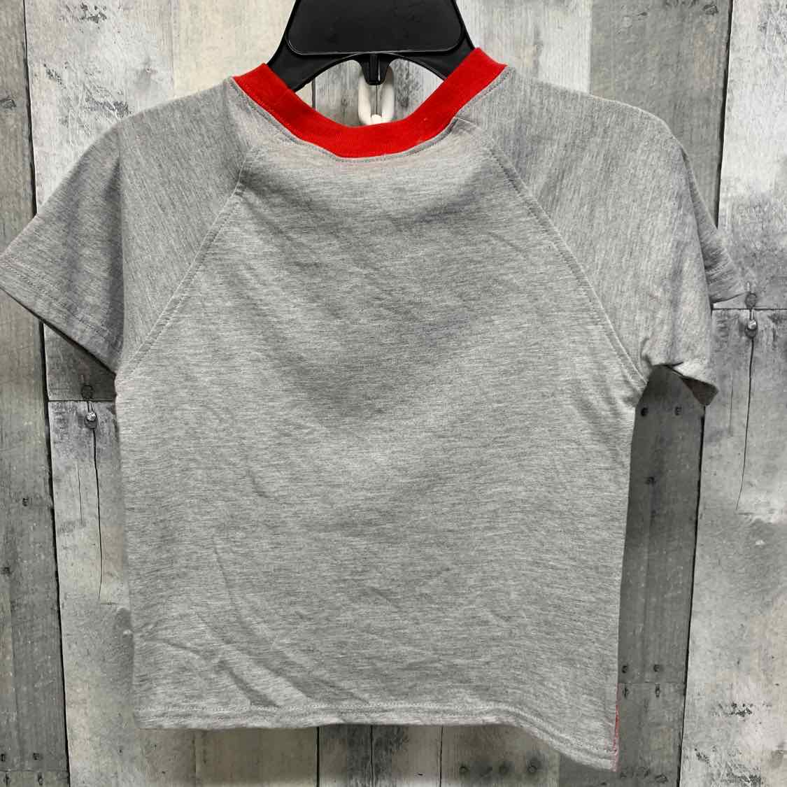 Size 5 Gray/Red Boyz Wear T Shirt