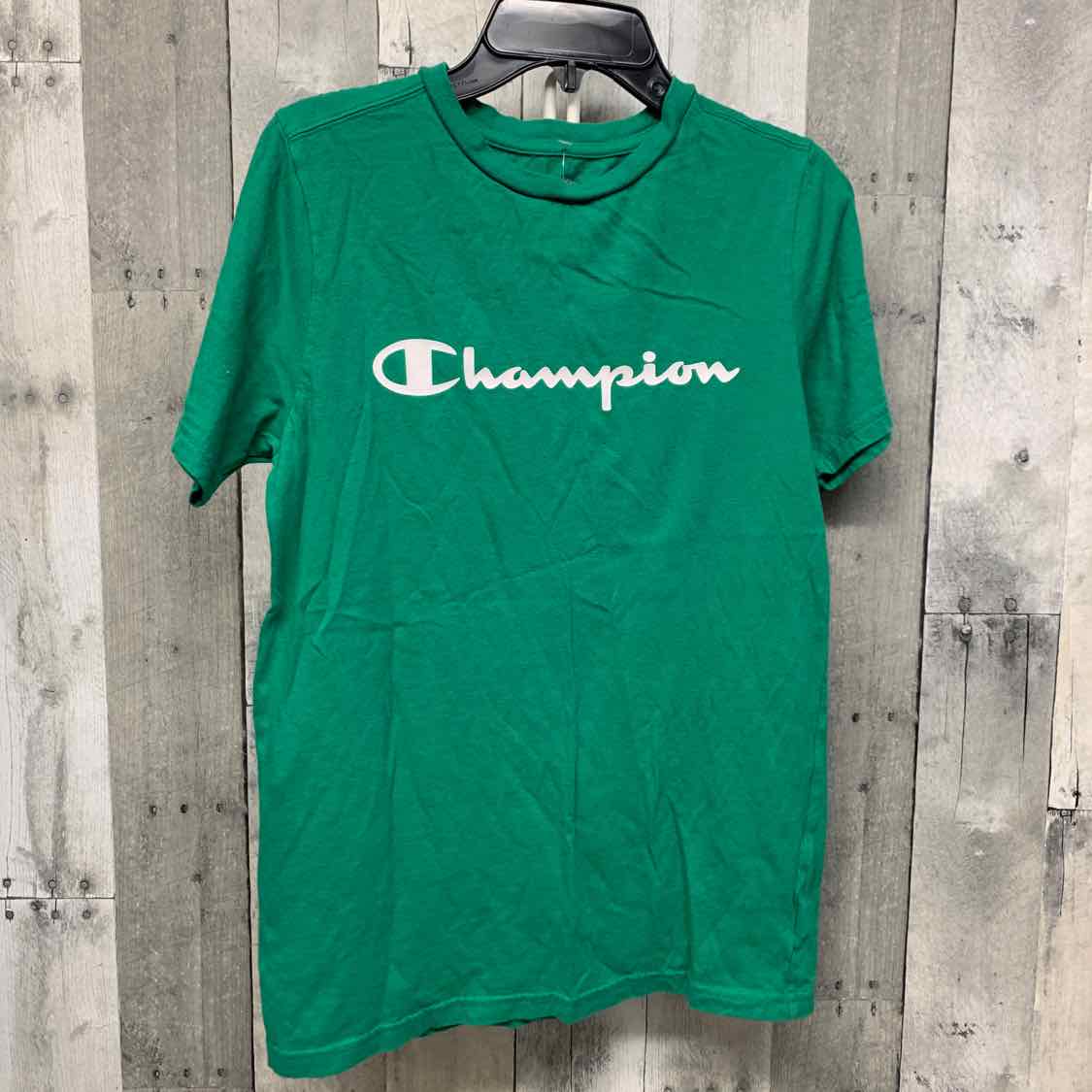 Size 14/16 Green/White Champion T Shirt