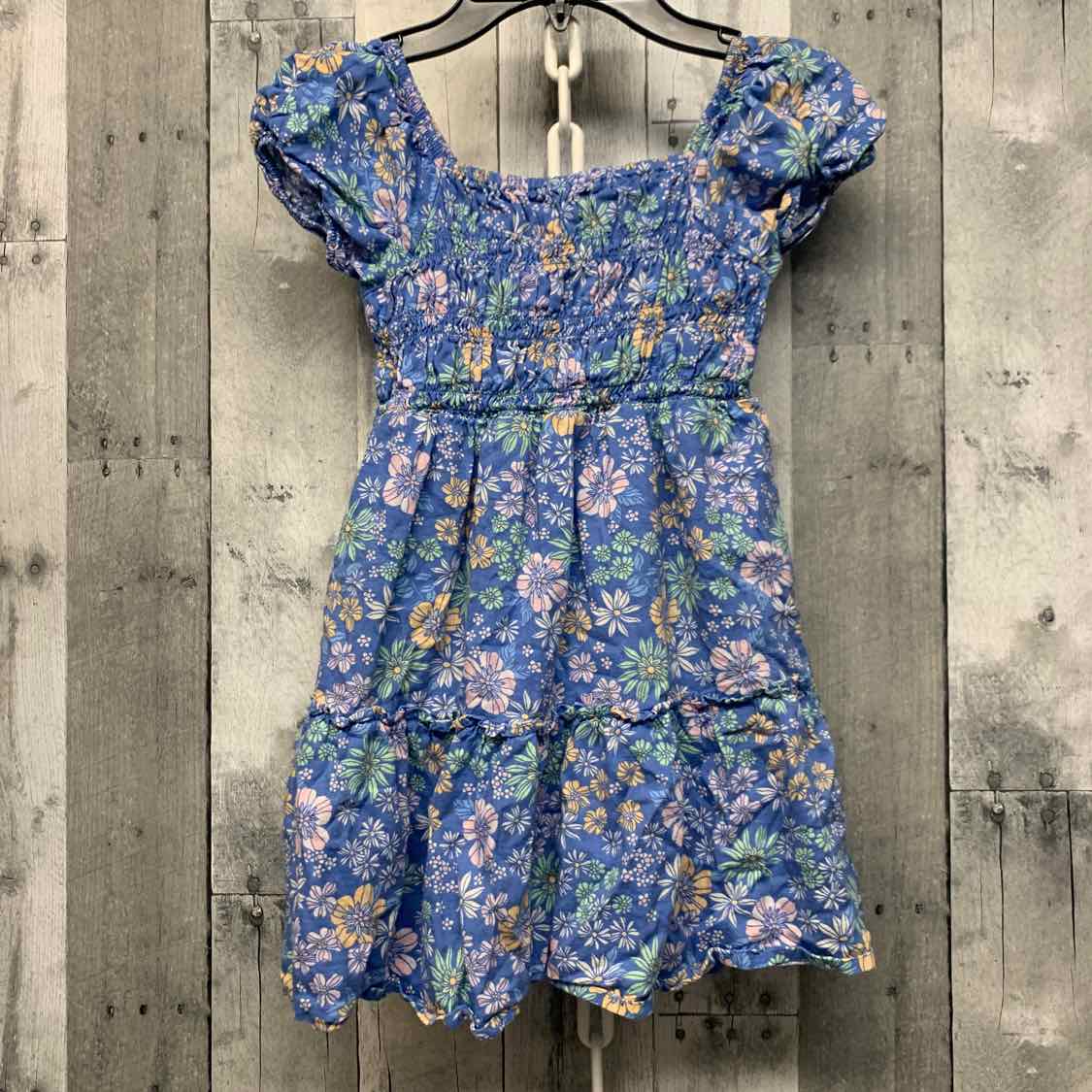 Size 5 Blue Floral Print Jumping Beans Dress