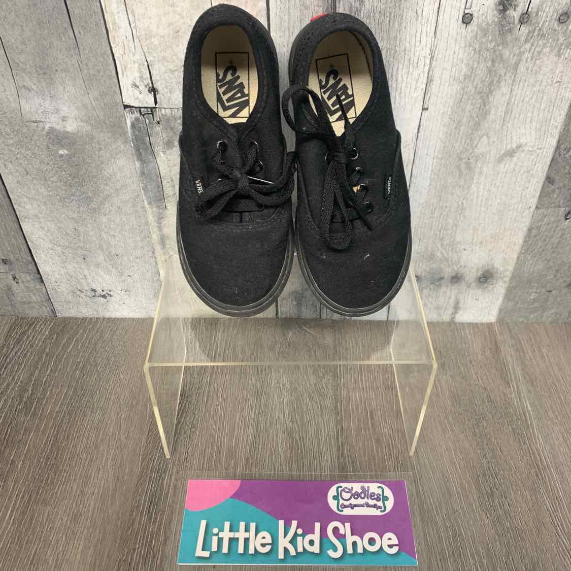 Size 10 Black Vans Sneakers