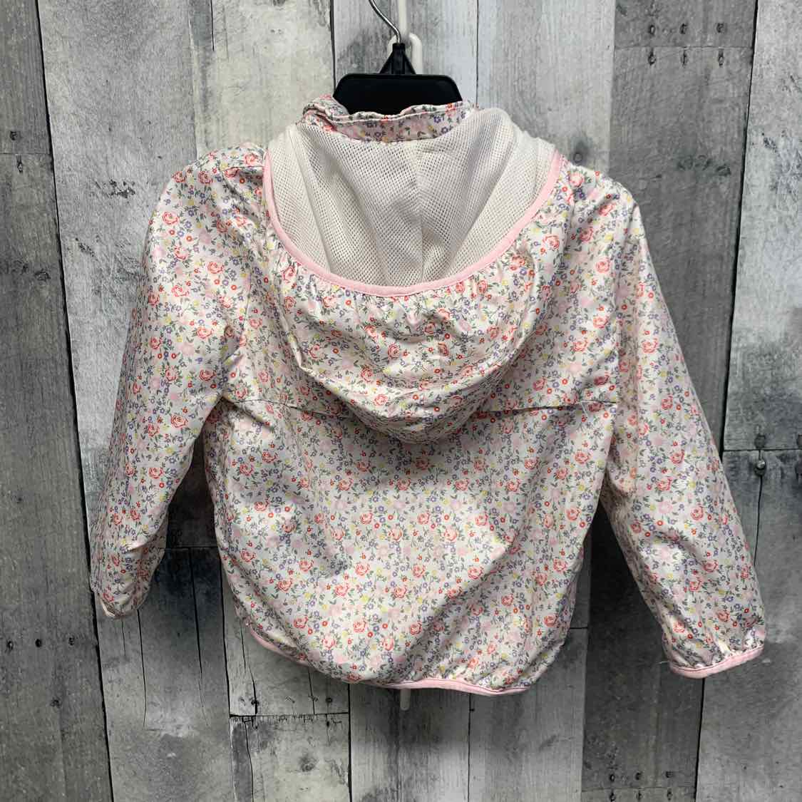 Size 1/2 Pink Floral Print H&M Light Jacket