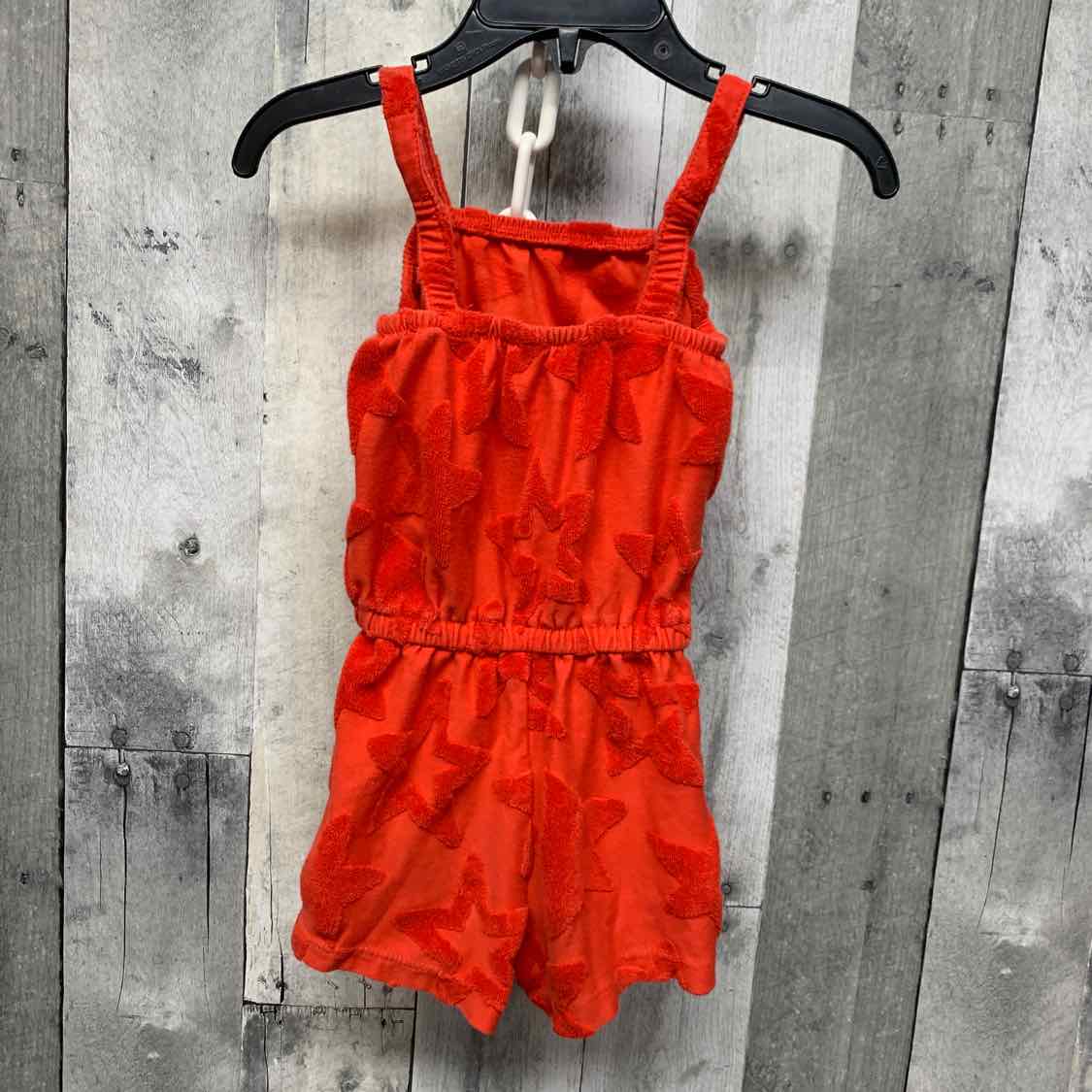 Size 18 Months Red Print Cat & Jack Romper