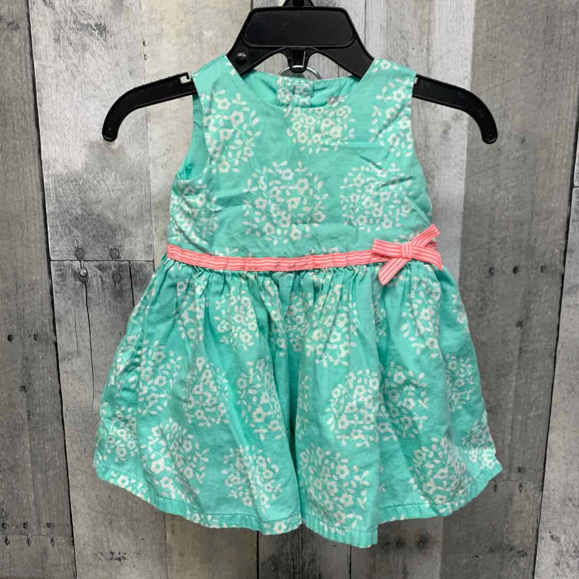 Size 3 Months Teal/Pink Carter's 2pc Dress