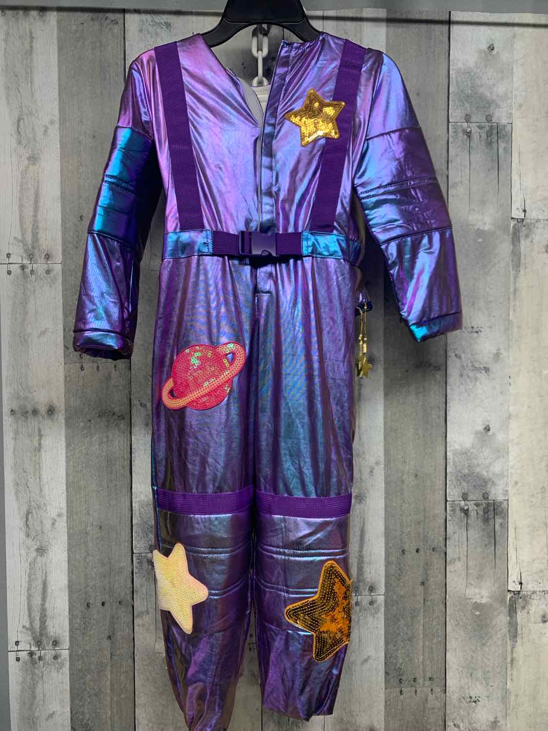 Pottery Barn Kids Purple Print Size 4/6 Halloween Costume - Little Kid