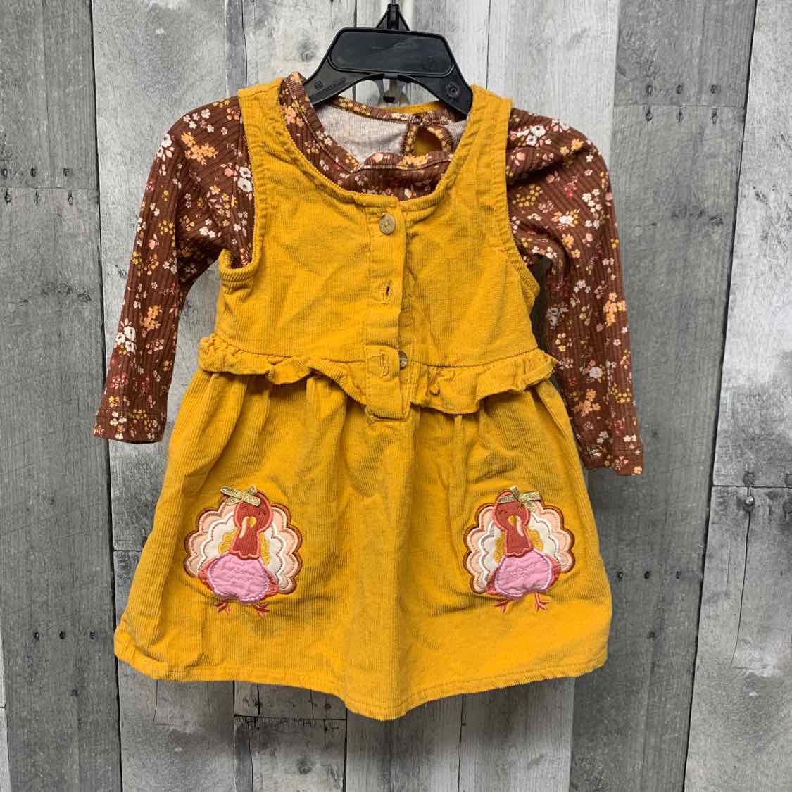 Size 18 Months Brown/Yellow B Brand Shirt/Jumper