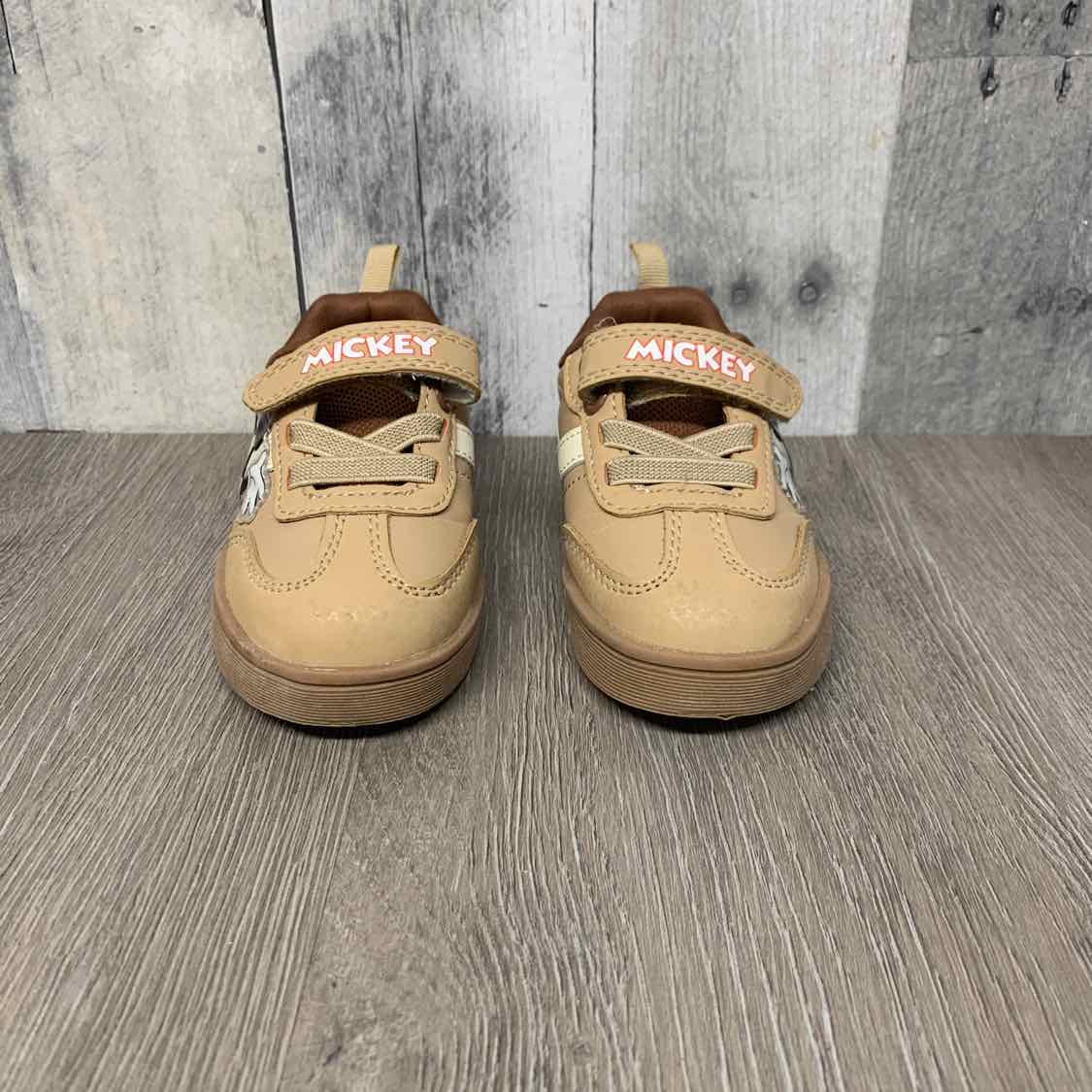 Size 6 Tan Disney Sneakers