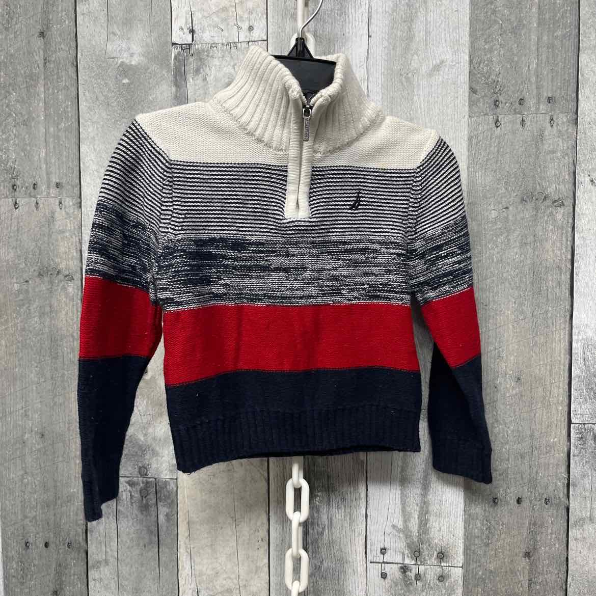 Size 2T Navy/Red Nautica Sweater