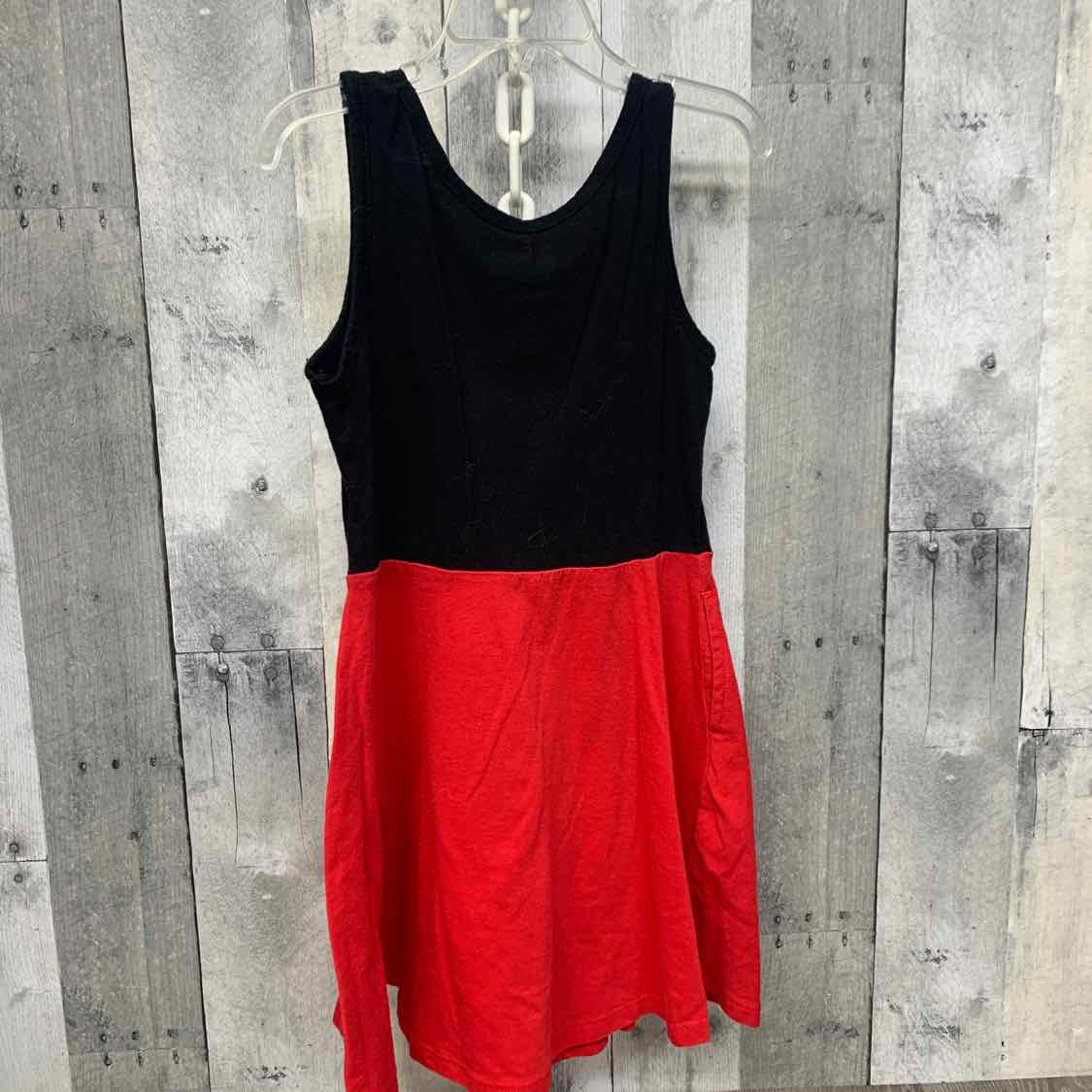 Size 6/6X Black/Red Disney Dress - Knit