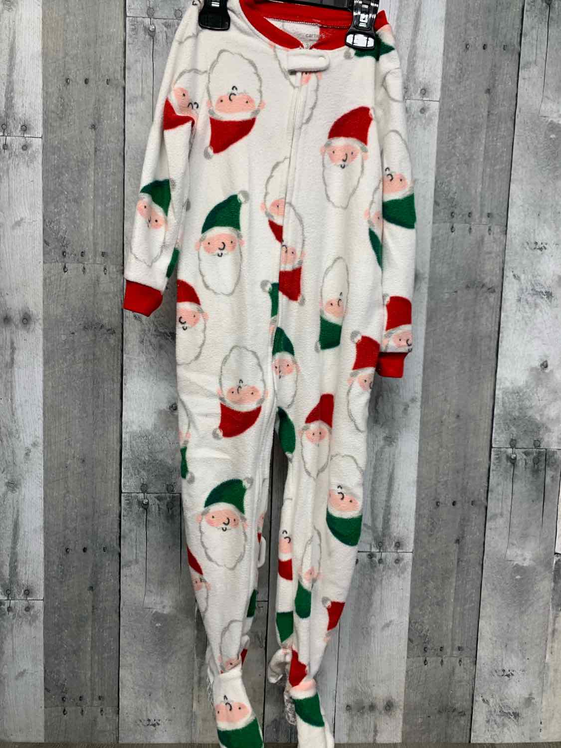 Size 3T Red/White Carter's Footy PJs