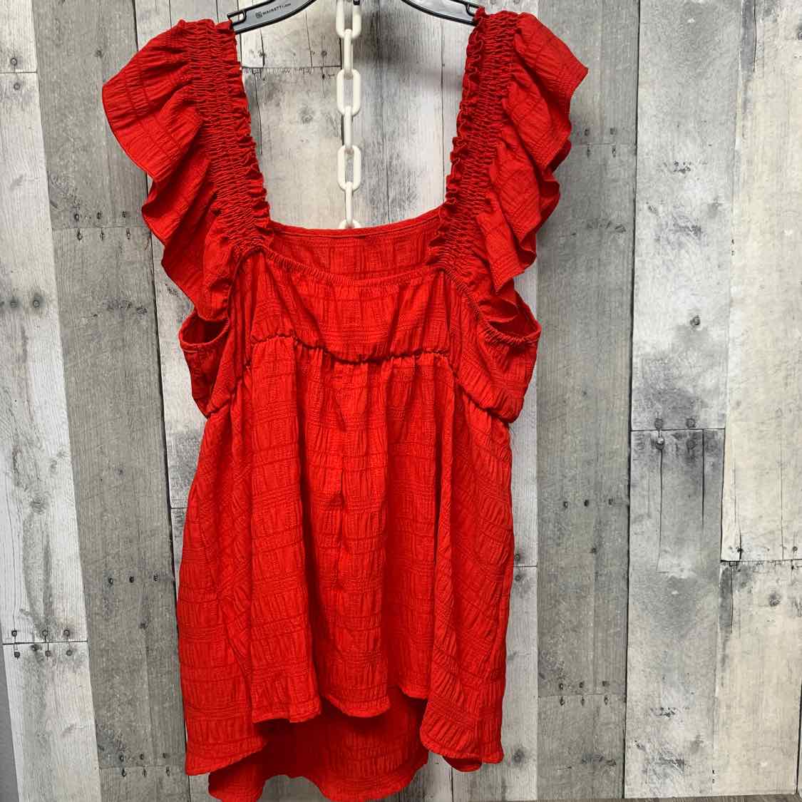 Size XL Red Shein Tank Top