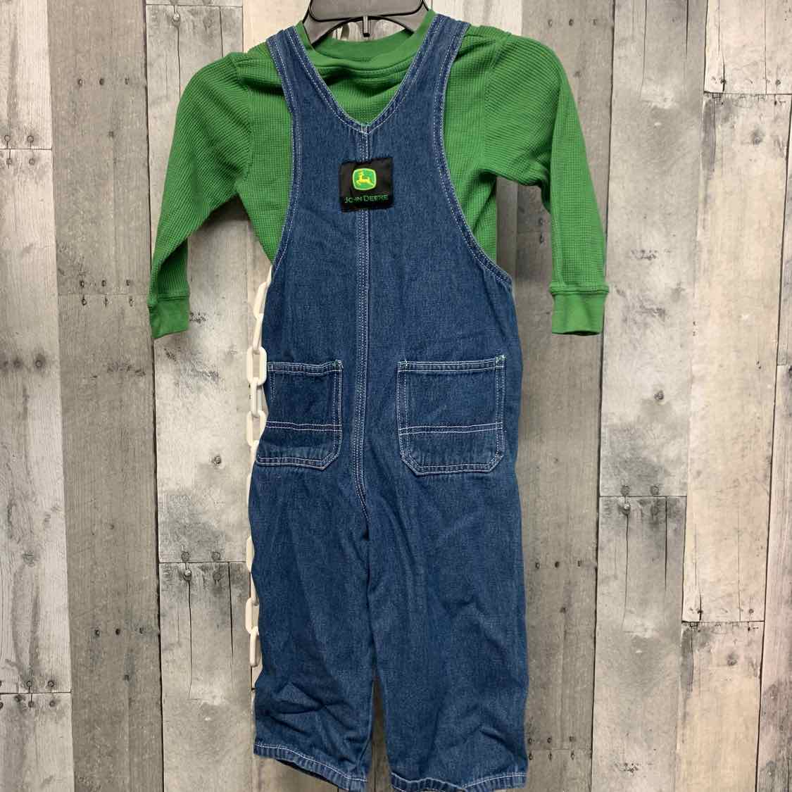 Size 3T Green John Deere Shirt/Pants