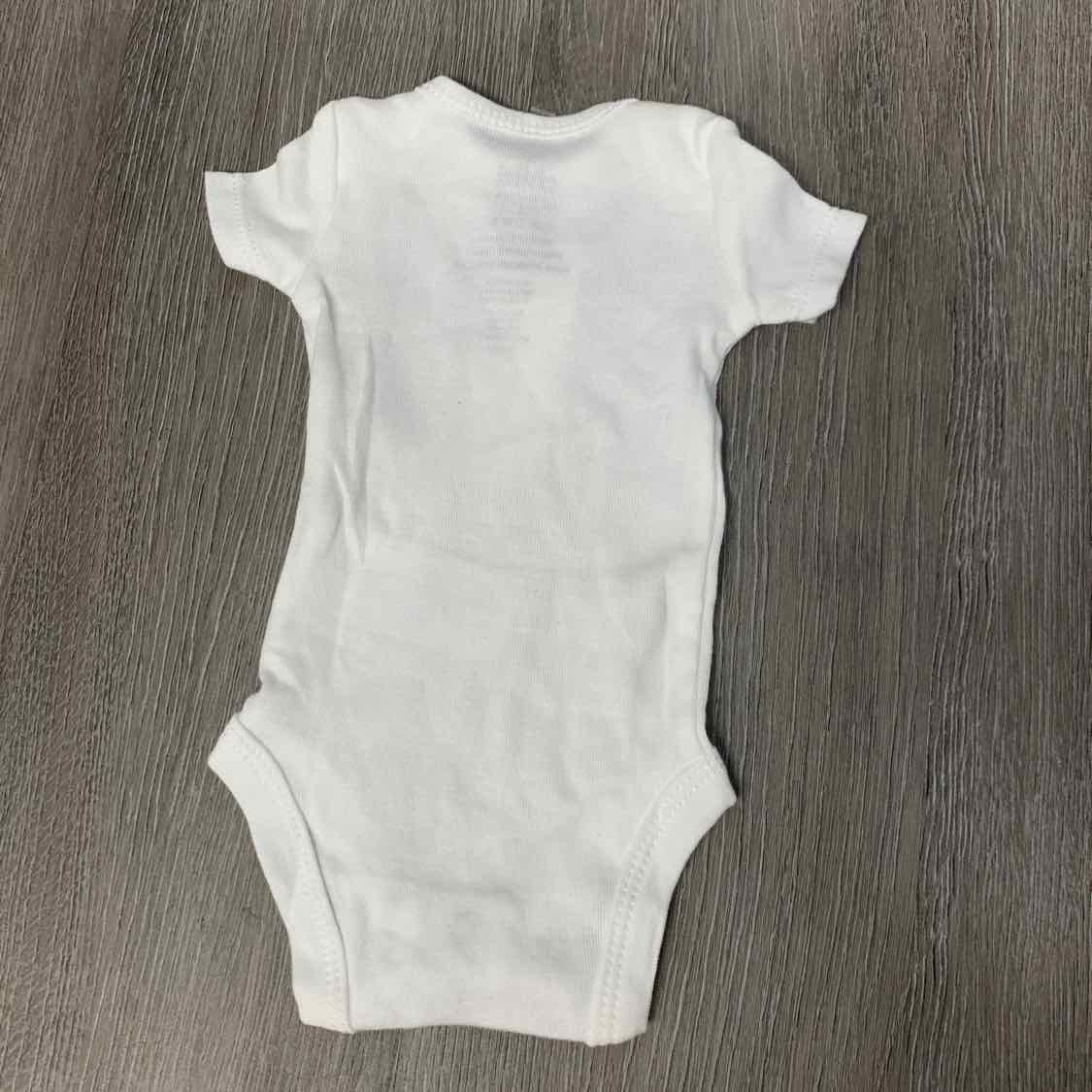 Size Preemie White Gerber Onesie - OodlesCB