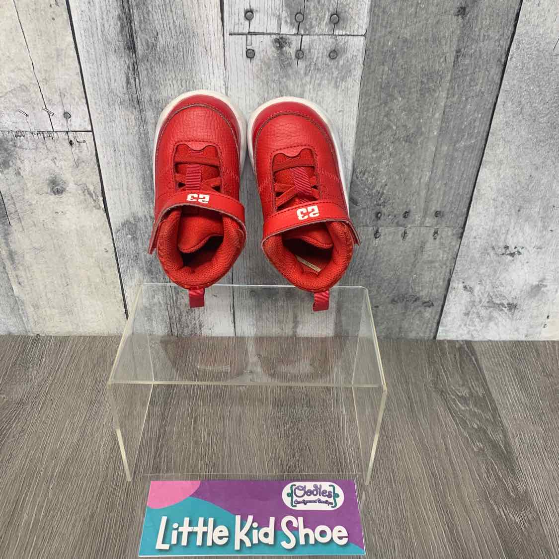 Size 5 Red/White Sport Brand Sneakers